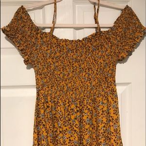 Ladies off shoulder super cute long summer dress